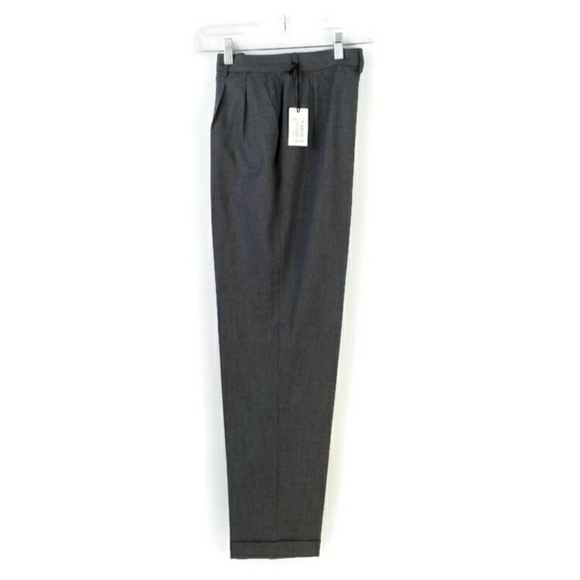 Giorgio's of Palm Beach Heathered Gray Wool Blend Career Dress Pants Womens 6 - Picture 3 of 14
